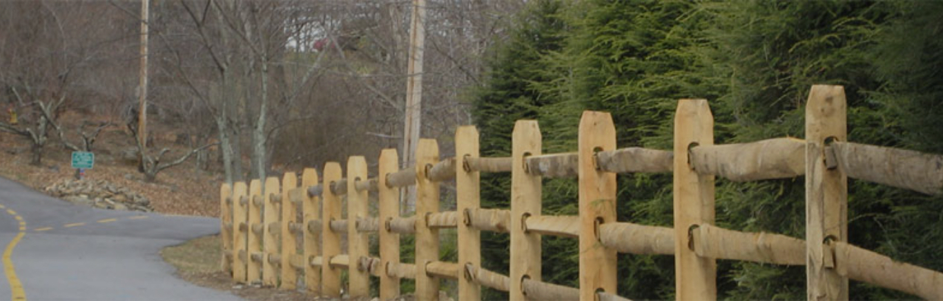 wood fencing